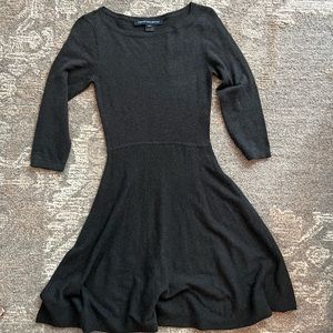 French connection fitted sweater dress